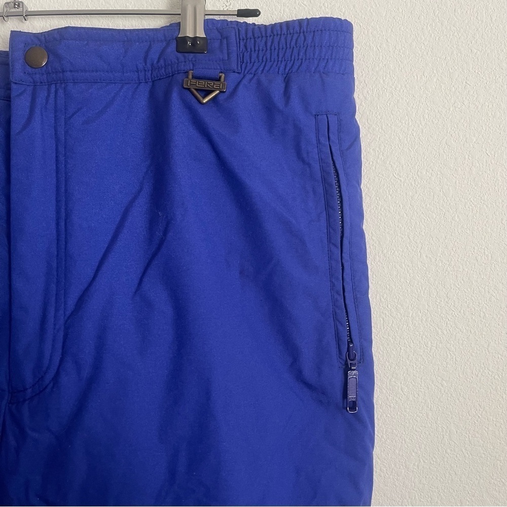 Men’s FERA Vintage Insulated Ski Snow Blue Pants Size 38 US! - Picture 6 of 8